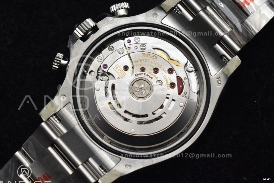 White 1:1 Dial V2 116509 Best on Bracelet SA4130 Daytona Edition SS Markers Arabic Clean 0502